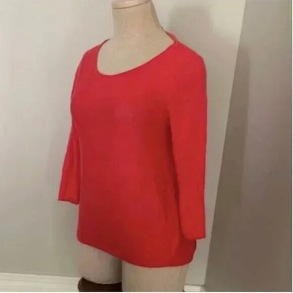 Eileen Fisher Women's 100% Linen Crew Neck Sweater Size Small - Picture 5 of 7